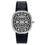 Patek Philippe 5738-51G-001 Golden Ellipse Automatic Black Dial Ladies Watch : shopUSA