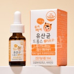 아기유산균 비타민D 돌아기 배앓이 베이비 유아 키즈 액상유산균 드롭스 무첨가물 1개월분 : 흰여울팜