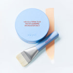 에이지투웨니스 스킨 퍼스트 에그 이븐 프렙 에센스 30ml (SPF 30)+ 벨벳 래스팅 팩트 14g 본품X2+리필X2 (SPF50) 2종 세트 (+스패출러...