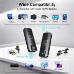 50M/100M 무선 HDMI 송수신기 4K 디코드 1080P 출력 휴대용 2.4G/5G 확장기 : 하루코퍼레이션29