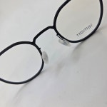 블랙컬러 세련된 솔텍스콤비 고도수다각안경테 르마르 (Lemarr) L2009 C.BK&BK : 글라스온안경 운암점