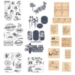 2025new DIY scrapbookingphoto album 용 투명 실리콘 스탬프인감 장식용 스탬프 A0151 : 어반픽크