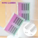 쏭바이래쉬(Song.by lash) | SONG LASHES 6D M L 특별 컬 프로메이드 팬 속눈썹 확장 얇은 뾰족한베이스 Premade Volume Fans : 모드라인스