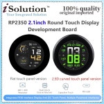 라즈베리 파이 피코 2 RP2350B 2.1인치 원형 LCD 터치 디스플레이 480x480 HMI LVGL QMI8658 6축 65K 컬러 RP2350TouchLCD2.1... 