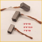 100pcs 마이크로 모터 자동차 와이퍼 브러시 카본 브러쉬 5510 6612.5 반구리 : 루미에르블랜드