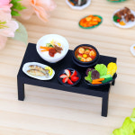 미니어처 제사상 차례상 한상 세트 납골당 봉안당 꾸미기 소품 : 미니미소