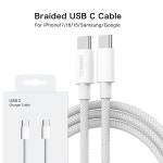 애플 호환 아이폰호환 에어 17 16 15 프로 맥스 펄스 PD 60W USB-C 고속 충전 케이블 데이터 라인 액세서리 : 마정물산