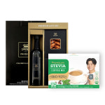 신라명과 수제쿠키 콜드브루커피 선물세트+맥널티 스테비아 커피믹스 30개입 : 제이앤S