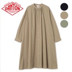 26SS 단톤 셔츠 드레스 우먼 T/C 브로드클로스 개더 원피스 DT-G0092 DANTON : 나나히메