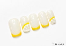 레몬허니듀 수제네일팁 : YUNI NAILS