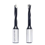 AKYLIN TOOLS 브래드 도웰 드릴 5MM 지름 포인트 보링 비트 길이 2개 57M 5mm x 57mmR : 에스에이엠몰