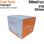 필텍 주사기 50cc 21G 32mm 25개 18G 1 1/4inch 일회용 주사기 시린지 : 씨에이치메디칼