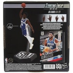 eAj 하스브로 선발 라인업 NBA 시리즈 1 조엘 엠비드 6인치(15cm) 액션 피규어, 파니니 스포츠 트레이딩 카드 농구 F8184 진품 : 판부몰T