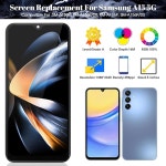 갤럭시 A15 5G/4G 화면 교체용 갤럭시 A15 5G/4G LCD 화면 교체용 A156 LCD 디스플레이 A155 터치 디지타이저 A155F A156U 조립 수리 키트... 
