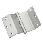 HARDWARE N236 021 DP 248 스윙 클리어 힌지 새틴 크롬 8 9CM 3 1 /2인치 : 루엔스몰