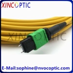 12FSMF OS1 G657A112C 싱글 모드 MPOAPC M Male  1357M 3.0mm LSZH 미니 원형 광섬유 패치 점퍼 케이블 : SS-상사