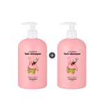 1+1 몽디에스 키즈 유아 어린이 약산성 세라 디펜스 헤어샴푸 350ml : 몽디에스