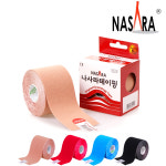 나사라 키네시올로지 테이프 스포츠 테이핑 키네시오로지 근육 무릎 발목 러닝 손목 5cm1롤 : 수진스포츠