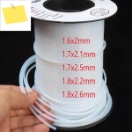 1.6mm F4 튜브 폴리테프 폴리테트라플루오로에틸렌 호스 PTFE 모세관 파이프 : 포지앤드릴