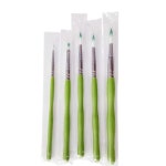 5PCS SET 도자기 그린 브러시 빌딩 헤어 에스테틱 LAB 나일론 덴탈 세라마스트 : 홈스윗태리