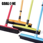 빗자루 GOALONE 푸시 부드러운 강모 고무 카펫 스위퍼 스퀴지 기적 애완 동물 털 제거 가정용 먼지 : 셀렉트샵몰