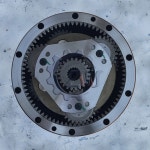 굴착기 부품 굴착기 JCB230/JS205 스윙 모터 어셈블리 스윙 장치 유압 모터 333/K3452 333/K7185 400/J4722 : 드림삼유통