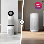 [LG전자 직영]LG 퓨리케어 공기청정기 세트 AS305DWWA+AS105GWJC : LG전자 e스토어