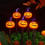 5개/대 할로윈 잭-o-랜턴 방수 배터리 플러그인 라이트 가든 잔디 Punpkin 야외 조명 00 : 쿠쿠스토어8
