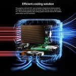 전용 미니 PC 탱크 엔비디아 RTX4060 8G 인텔 코어 I9 12900H 게이머 데스크탑 컴퓨터 PCIE 4.0 와이파이 6 Bt5.0 4  디스플레이 C타입... 