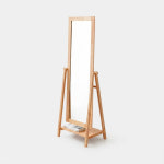 소로홈 원목전신거울 56x165 BDC32 고무나무 0392.5516 : 마켓비 공식스토어