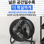 2026년 까리노 공업용 써쿨레이터 선풍기 강력 메탈 데스크팬 35cm CRNF-DP350 : 신창토탈몰