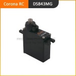 코로나 DS843MG RC 모델용 디지털 고토크 마이크로 서보 4.8kg / 0.10sec / 11.5g : 레드상사9