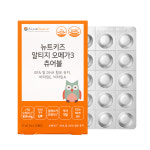 뉴트키즈 알티지 오메가3 츄어블 RTG 어린이 유아 청소년 구미 30구미, 4개 : 정담건강