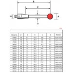 CNC CMM 적용을 위한 M2 나사가 있는 측정 프로브 스타일러스 높은 안정성과 내구성 H0035 China Mainland : 디에이치유니티