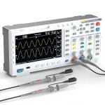 오실로스코프디지털 오실로스프 2채널 100MHZ 대역폭 1GSA/S 링 속도 240K 메모리 량  DDS 신호 발생기를 갖춘 : 에코젬