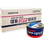 대림 OPP 투명 박스테이프 택배 경포장 중포장 50개입 : HB 잡화유통