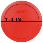 7402-PC 팝트 레드 식품 보관 교체 뚜껑(이 뚜껑은 7402 6컵 스컬프티드 믹싱 볼과 7203 7컵 유리 그릇에 맞습니다) - 미국산 4 : 야시 마켓