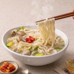 군산댁 바지락 생면칼국수 3인분 해물칼국수 밀키트 배달맛집 황금레시피 : 등나무상회