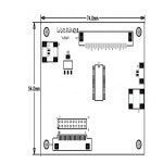 HSD070IDW1 HSD062IDW1 HSD090 LVDS 어댑터 보드 LVDS to TTL : 이룸종합상사39