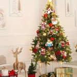 빈티지 크리스마스 트리 장식품 산타 클로스 메리 배너 홈 1. Tree Ornaments : 한겨리샵23호점