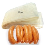 5pc 소시지 포장 용 핫도그 케이싱 바베큐 구운 살라미 고기 채우는 쉘 도구 식용 불가 : 바이셀에이트투