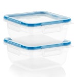 스냅웨어 플라스틱 토탈 솔루션 2팩5.5컵 식품 보관 용기 세트 누수 방지 및 밀폐 잠금 2 Pack 3 Cup : 더엠제이쇼퍼