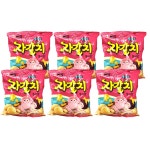 농심 자갈치 문어맛 141g x 6개 : 다모아온라인쇼핑