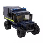 MOC 도시 경찰차 4x4 오프로드 구급차 구조 르노 마스터 VSAV 피아티드 두카토 III 소방차 세트 블록 장난감 장난감 : 구르미만물상A