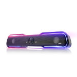 Britz 인터내셔널 브리츠 BZ-SL10 레인보우 LED 사운드바 게이밍 pc 스피커 블랙 : 팍스팍스