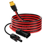 ZHOFONET 8m 5피트 태양열 연장 12AWG 충전 케이블 XT60 1 solar to XT60 adapter : 원봉지1