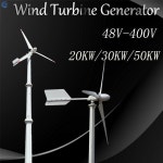 30KW 풍력 터빈 발전기 110V 전원 공급 시스템 20000W 가정용  에너지 : 해성전기