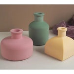 1개의 PC DIY gypsum 시멘트 꽃병 실리콘 형 창조적인 향기 병 꽃 제조자 가정 데스크톱 장식 도구 만들기 : 중국구대김대행