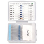 3PDT 70개 블루 쇼트키 다이오드 모음 BAT46, BAT41, BAT42, BAT4 : 더틴다.
