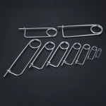 모양 코터 핀 스프링 빠른 잠금 패스너 농장 잔디 정원 히치용 1. 4X98X34mm 1pcs : 한겨리샵31호점